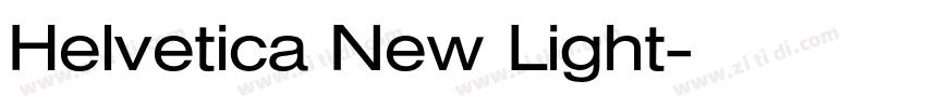 Helvetica New Light字体转换 Helvetica New Light字体转换